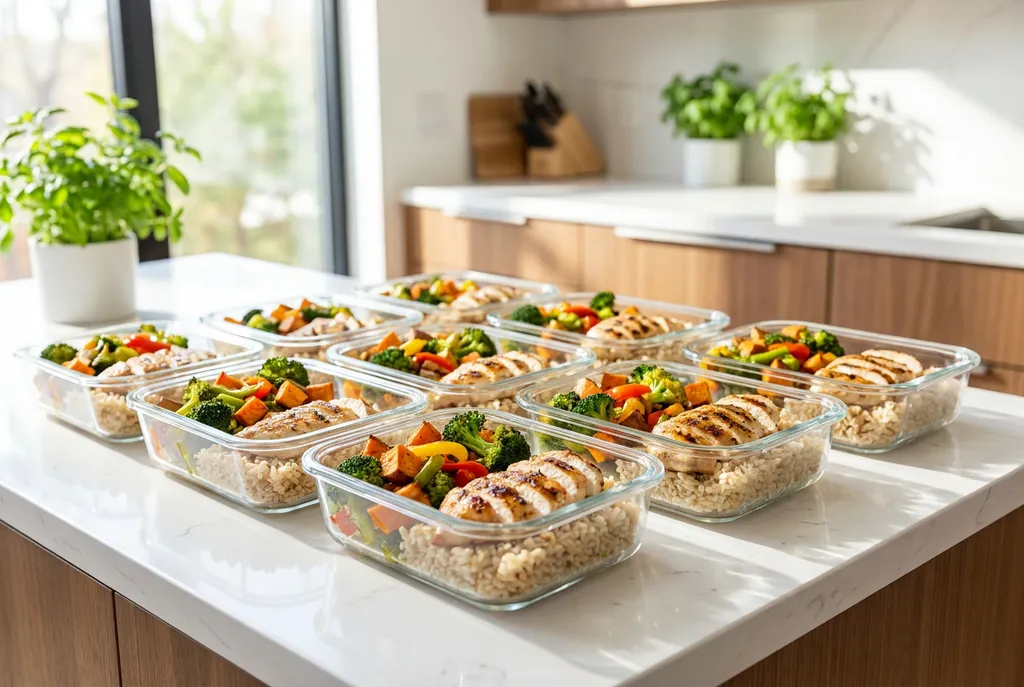 Legacy Nutrition meal prep containers ready for delivery